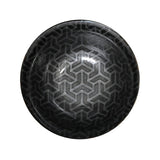 Ceramic Soup Bowl — 18 fl. oz., Black, Silver