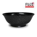 Ceramic Ramen Bowl — 42 fl. oz., Black, Silver