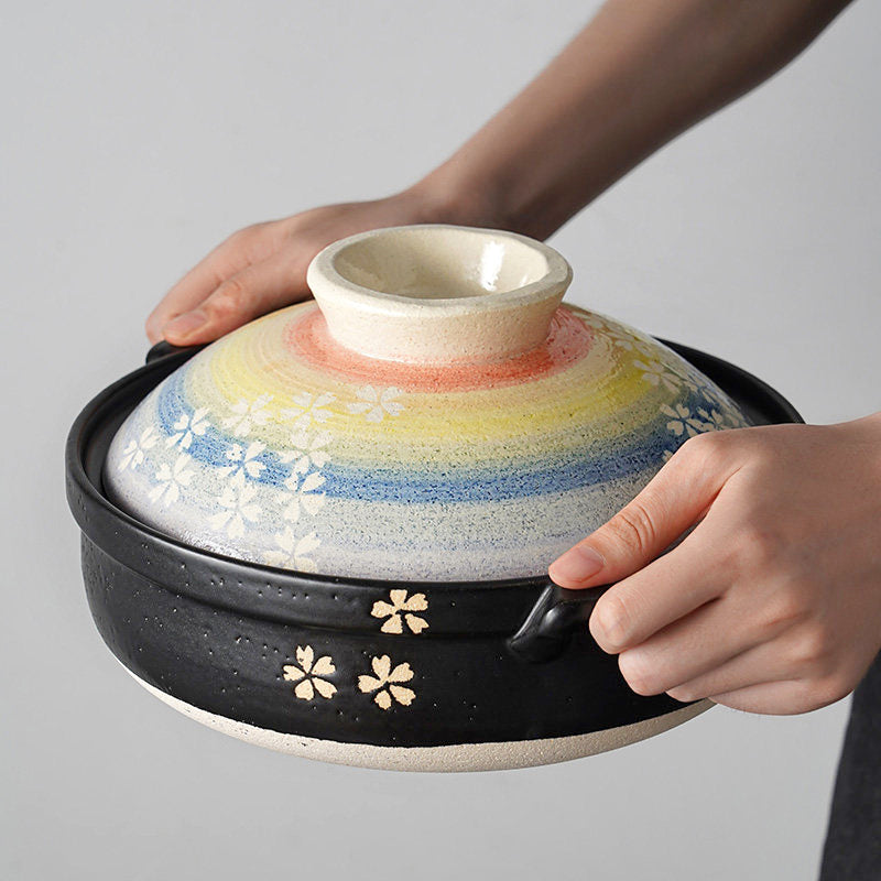 D8-RW coordinated donabe table setting