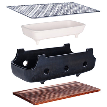 12.75" Charcoal Konro Grill