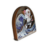 Wood decorative magnet 3 in x 2.5 in (G537802)