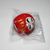 Ceramic daruma doll red 1.5 in H (6-826-D)