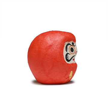 Papier-mache daruma doll red 1.5 in H (6-825-D)
