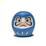 Papier-mache daruma doll blue 1.5 in H (6-825-C)