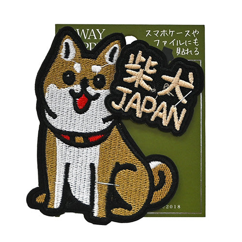 Polyester sticker patch 3.25 in x 2.5 in (222594)
