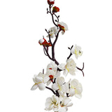Artificial flower white 23 in L (AFP235-WH)