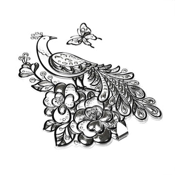Plastic wall sticker 6 in x 9.5 in (LP107)