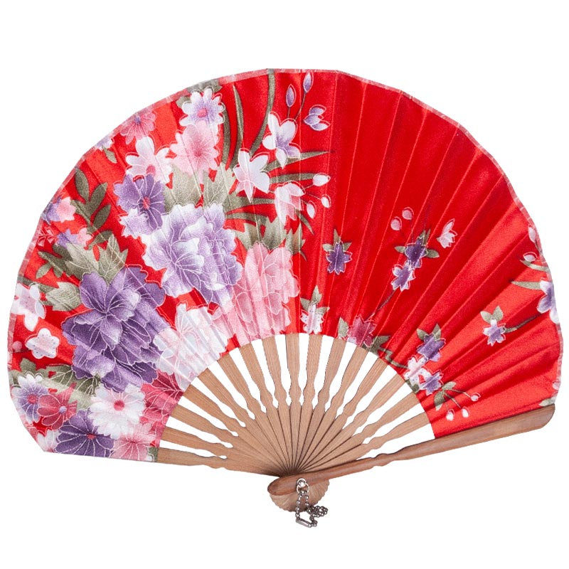 Decorative fan red (BSF02)