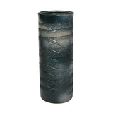 Ceramic vase 4.75 in D x 12 in H (B013-07)