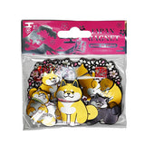 Rubber decorative magnet 3.25 in x 2.25 in (G58455)