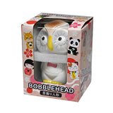 Ceramic bobblehead figurine gray 3 in H (NSS1-GO)