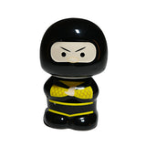 Ceramic bobblehead figurine black 3 in H (NSS1-NB)