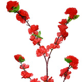 Artificial flower red 47 in L (AFS480-RD)