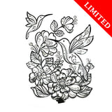 Plastic wall sticker 6 in x 9.5 in (LP106)
