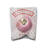 Papier-mache daruma doll pink 1.5 in H (6-825-B)