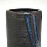 Ceramic vase 5 in D x 12.5 in H (B014-04)