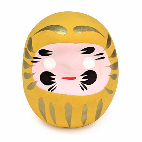 Daruma doll yellow 2 in H (DA4-YC)