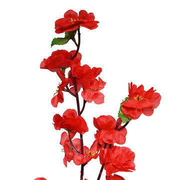 Artificial flower red 24 in L (AFS300-RD)