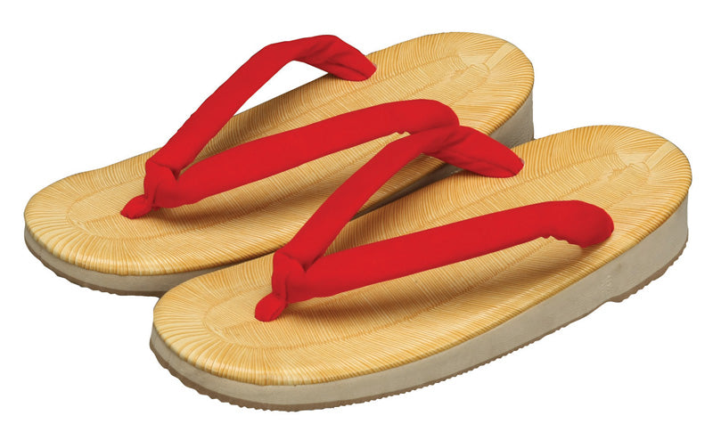 Sandals red 9.5 in L (LS10-2L)