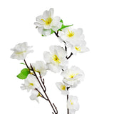 Artificial flower white 24 in L (AFS300-WH)