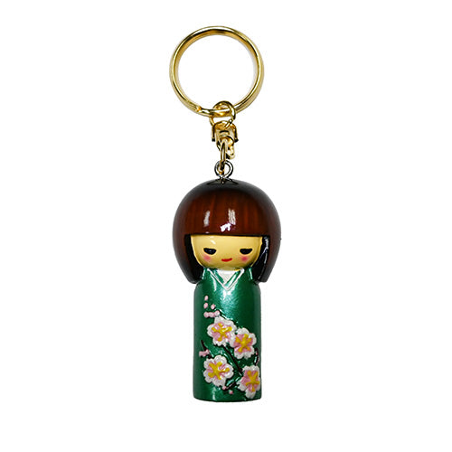 Plastic charm green 2.25 in H (BC57-G)