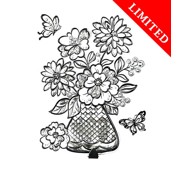 Plastic wall sticker 6 in x 9.5 in (LP105)