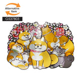 Rubber decorative magnet 3.25 in x 2.25 in (G58455)