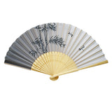 Decorative fan gray 9 in L (FAN4)