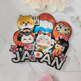 Wood decorative magnet 3 in x 3 in (G537809)