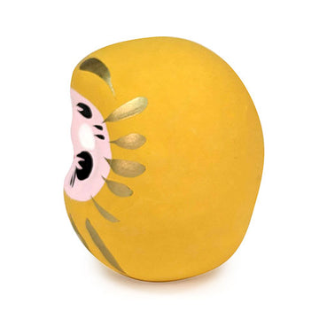 Daruma doll yellow 2 in H (DA4-YC)