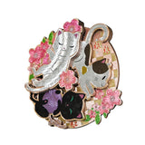 Wood decorative magnet 3 in x 3 in (G537801)