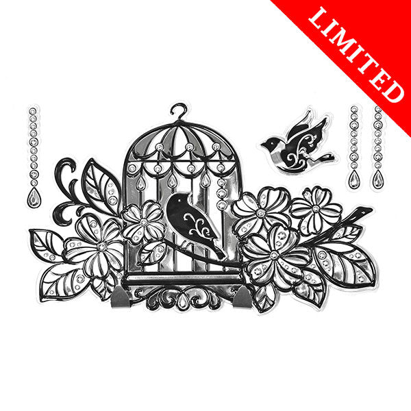 Plastic wall sticker 10 in x 8.5 in (LP202)