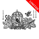 Plastic wall sticker 10 in x 8.5 in (LP202)
