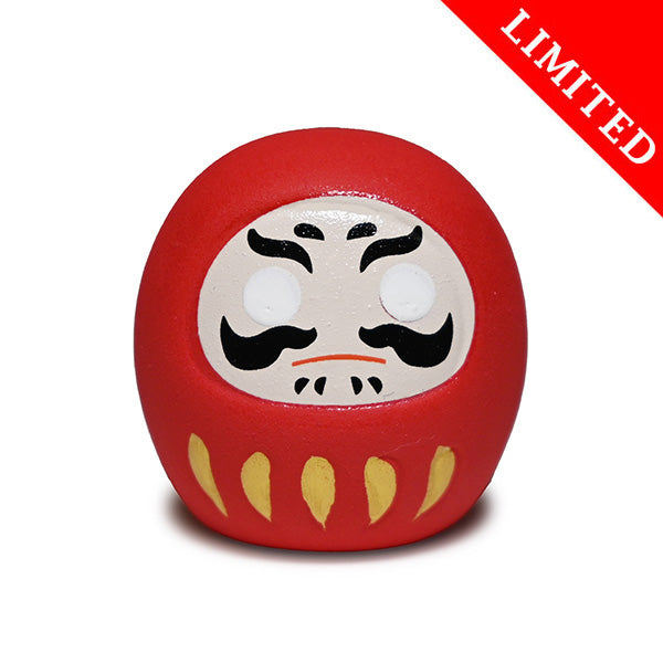 Ceramic daruma doll red 1.5 in H (6-826-D)