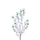 Artificial flower white 28 in L (0455-W2)
