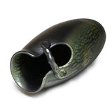 Ceramic vase 10.25 in H (V1-2524LIT)