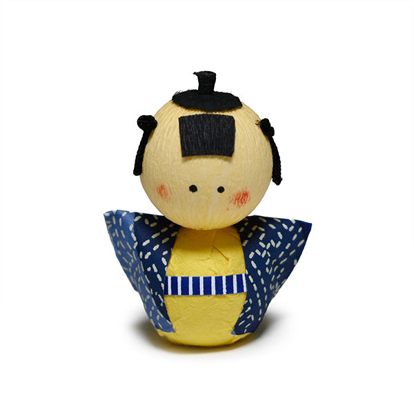 Papier-mache roly-poly doll 2 in H (RP2J-BY)