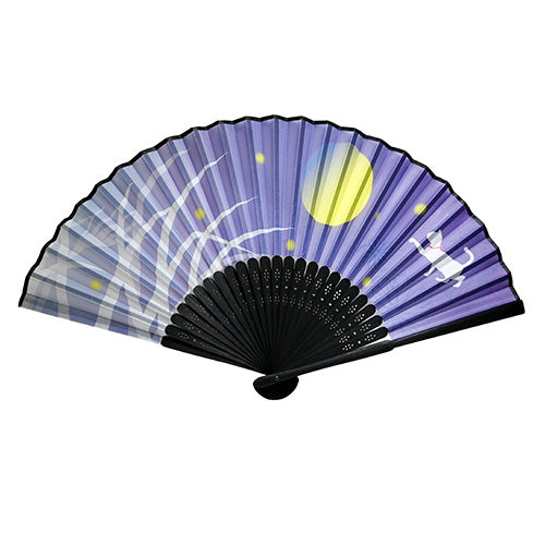 Decorative fan blue 9 in L (FAN12)