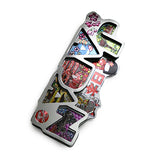 Rubber decorative magnet 4.25 in x 1.75 in (G58356)