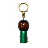 Plastic charm green 2.25 in H (BC57-G)