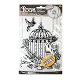 Plastic wall sticker 6 in x 9.5 in (LP102)