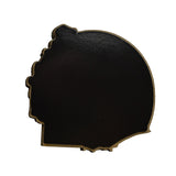 Wood decorative magnet 3 in x 2.75 in (G537807)