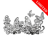 Plastic wall sticker 10 in x 8.5 in (LP204)