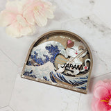 Wood decorative magnet 3 in x 2.5 in (G537802)