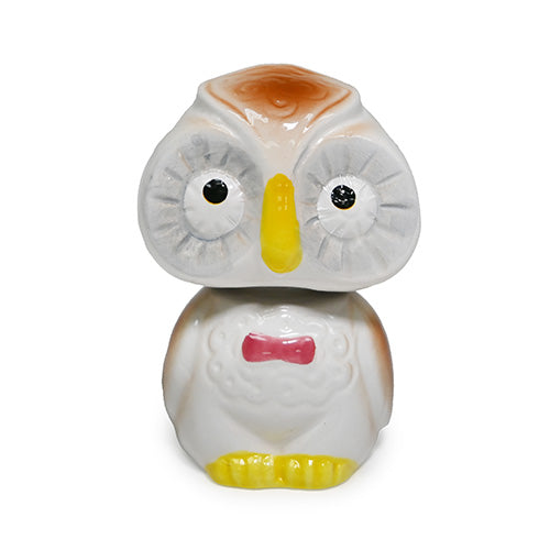 Ceramic bobblehead figurine gray 3 in H (NSS1-GO)