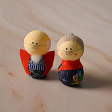 Papier-mache roly-poly doll 2 in H (RP2J-GF)