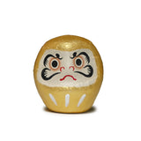 Papier-mache daruma doll gold 1.5 in H (6-825-F)