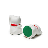 Ceramic lucky cat figurine white (LC25)