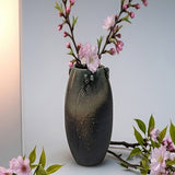 Ceramic vase 11.5 in H (V1-2525LIT)