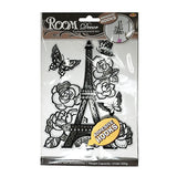 Plastic wall sticker 6 in x 9.5 in (LP101)